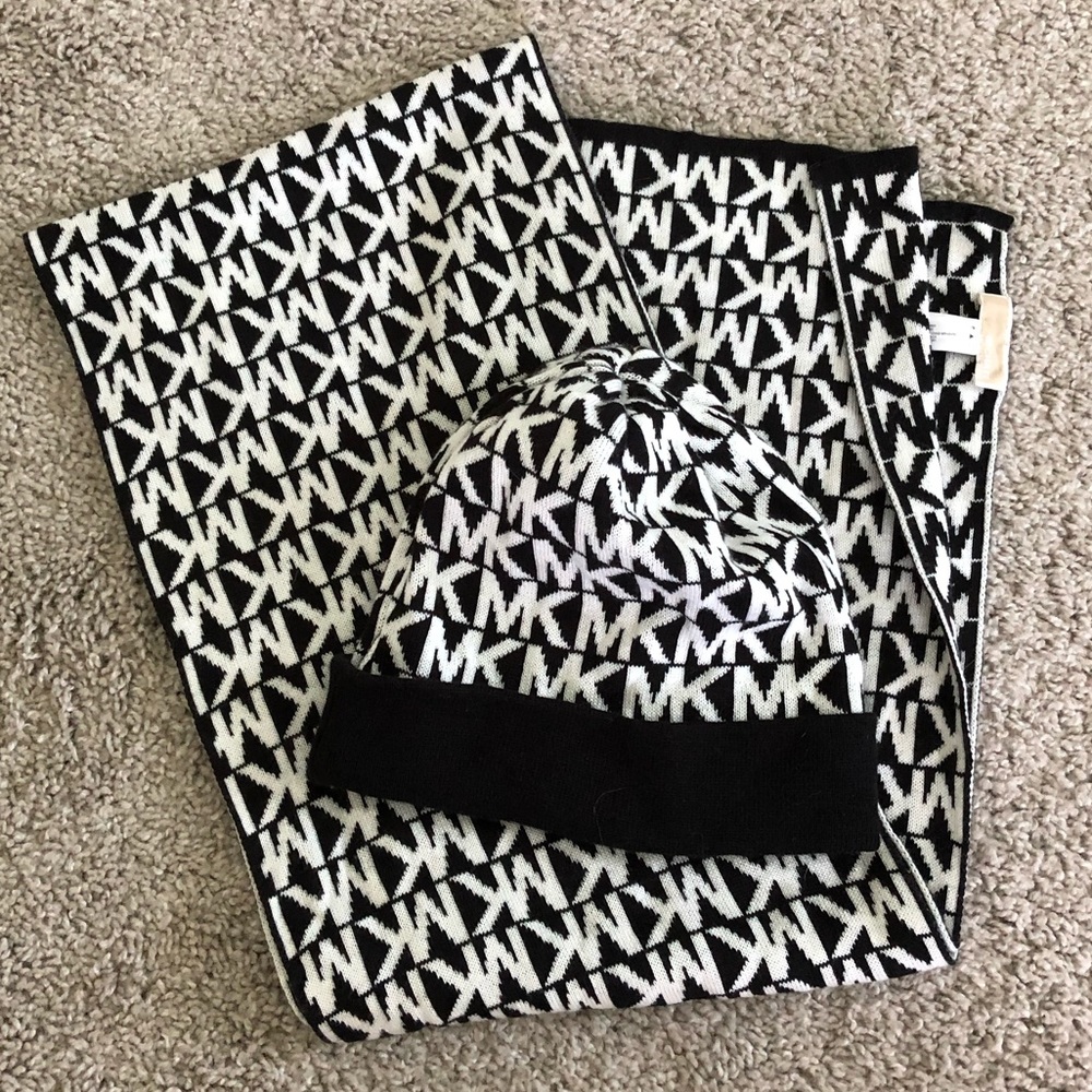 Michael Kors hat and scarf